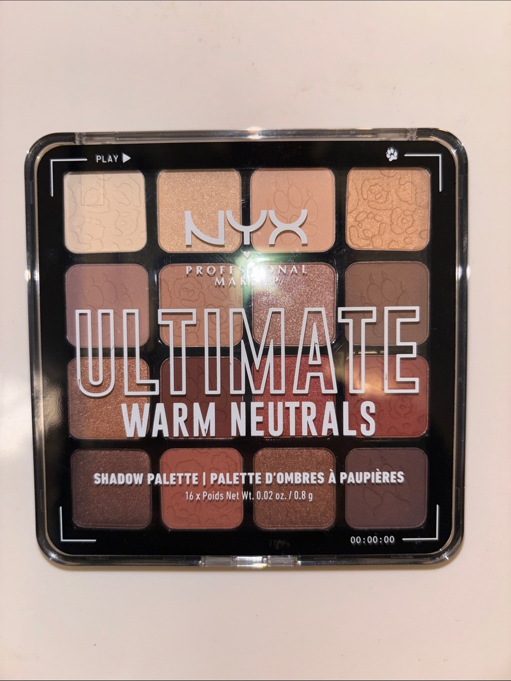 NYX Ultimate Warm Neutrals Eyeshadow Palette